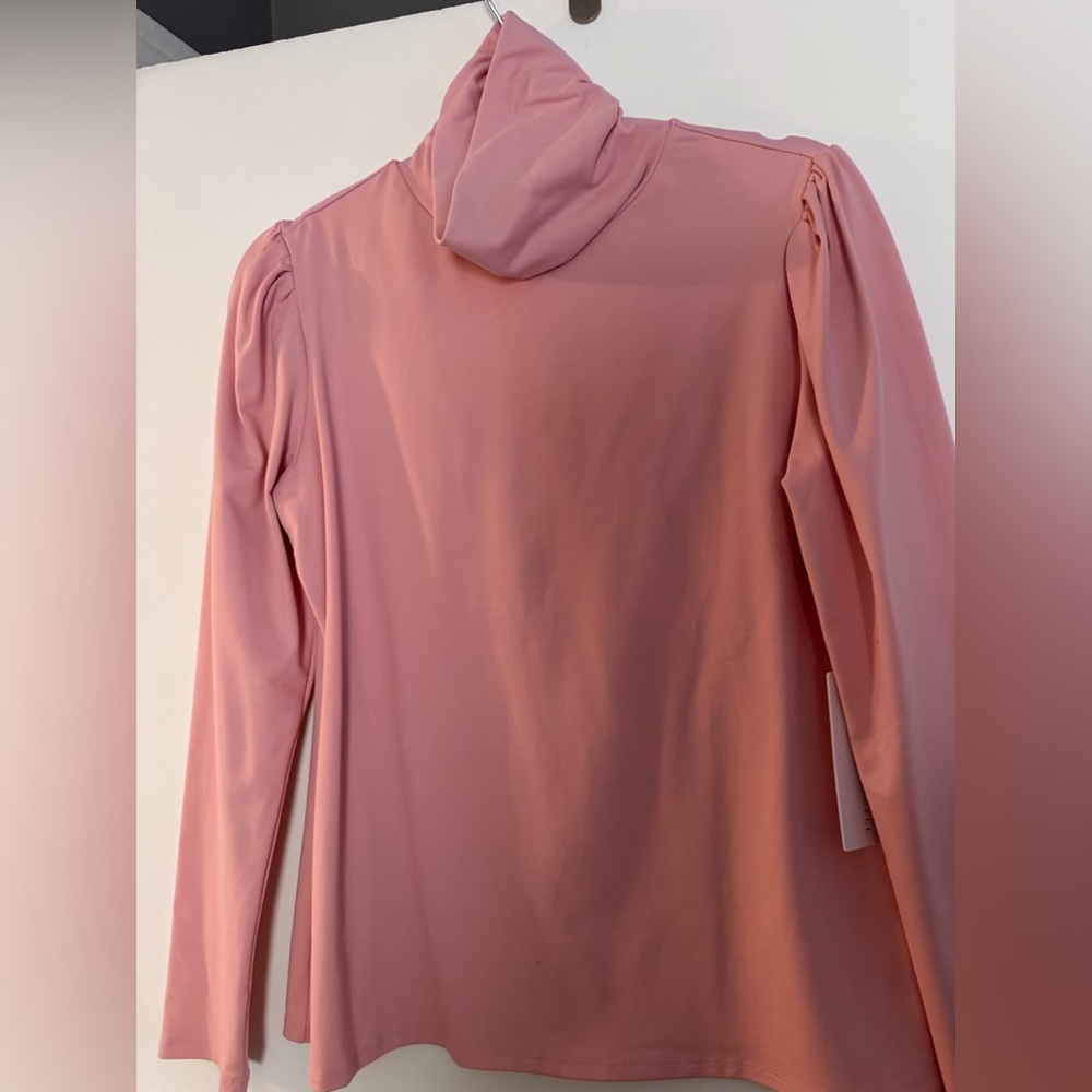 Rachel Parcell Blush Pink Turtleneck